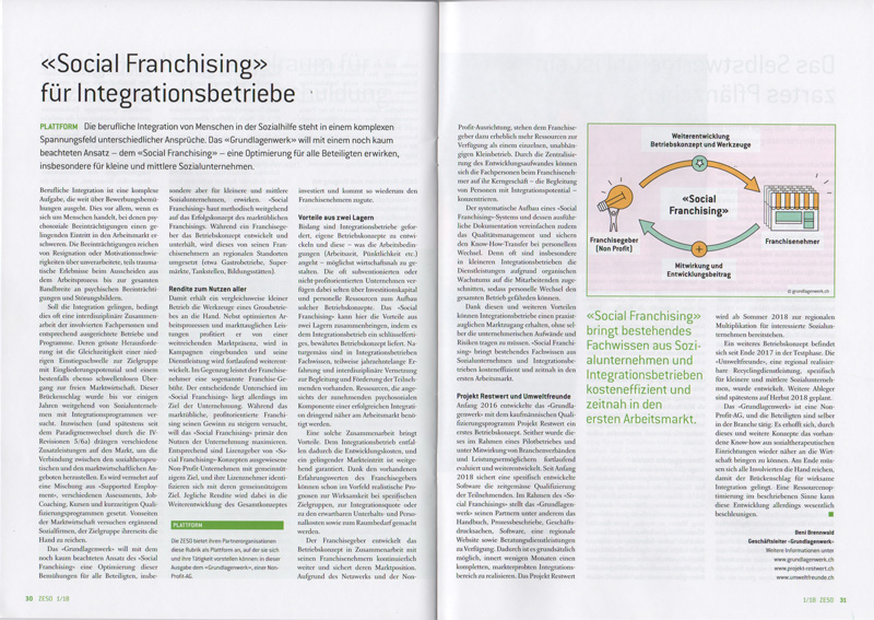Titelbild für den Blogbeitrag «Das Grundlagenwerk ist in der Zeitschrift ZESO»